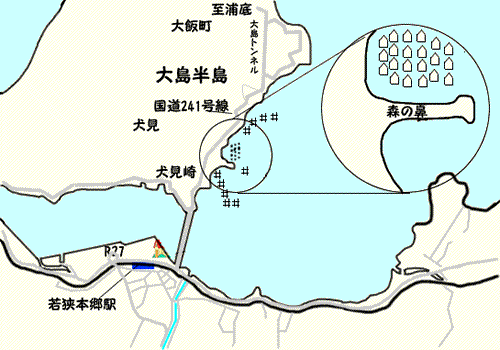 金丸渡船 磯地図